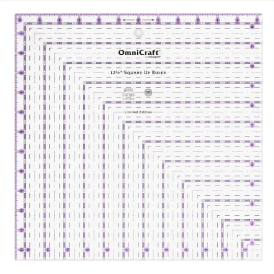 OmniCraft&reg; by Omnigrid&reg; 12.5" Square-Up Quilting Ruler {1}