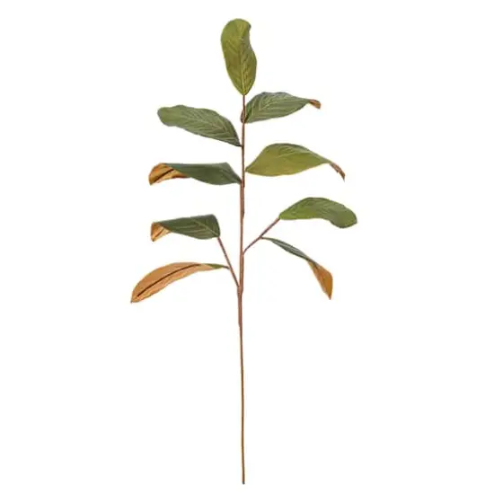 Artificial Green Magnolia Spray, 3ct. {1}