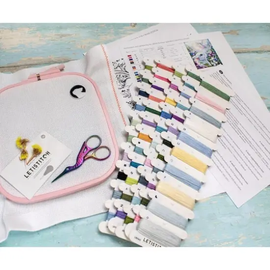 Letistitch Summer Splendor Counted Cross Stitch Kit {9}
