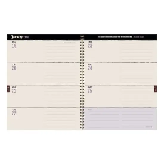 TF Publishing 2025-2026 Gwen Plaid Large Weekly/Monthly Planner {4}