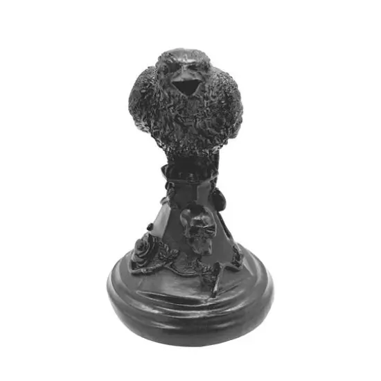 6.25" Black Raven Tabletop Taper Candle Holder by Ashland&reg; {3}