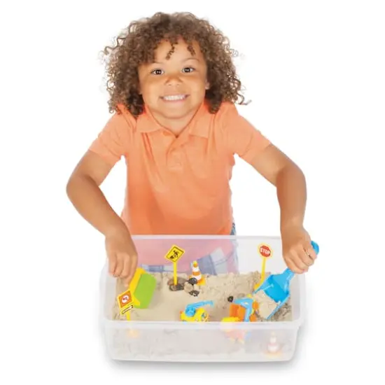 Creativity for Kids&reg; Construction Zone Sensory Bin {5}