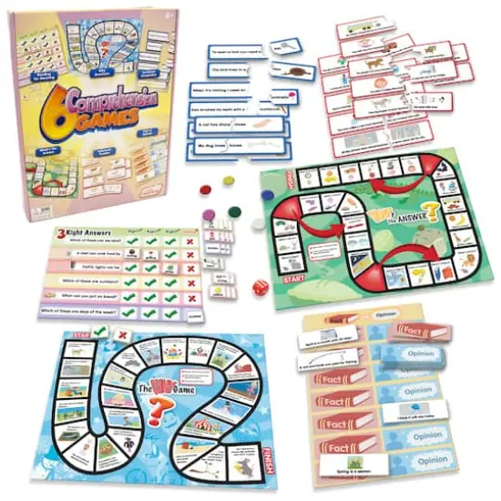 Junior Learning&reg; 6 Comprehension Games {1}