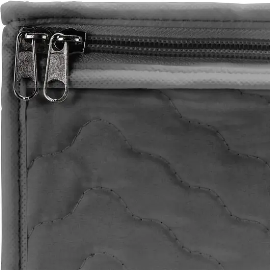 15" Sorbus Deluxe Stemware Storage Chest Gray {5}