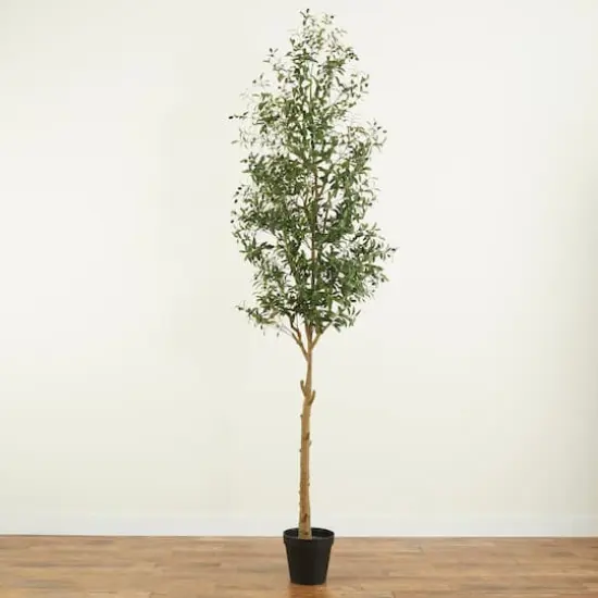 10ft. Potted Artificial Olive Tree {8}