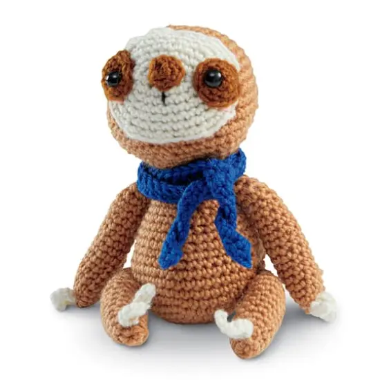 Intermediate Sloth Amigurumi Crochet Kit by Loops & Threads&reg; {1}