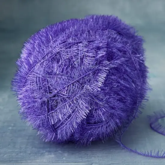 Squeaky Clean&trade; Sparkle Yarn by Loops & Threads&reg; Sparkle Plum {4}