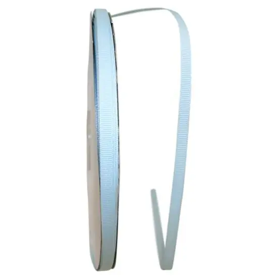 JAM Paper 1/4" Grosgrain Texture Ribbon Light Blue {1}