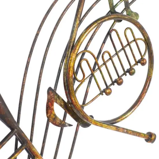 Brown Metal Vintage Wall Decor, 39" x 22" {6}