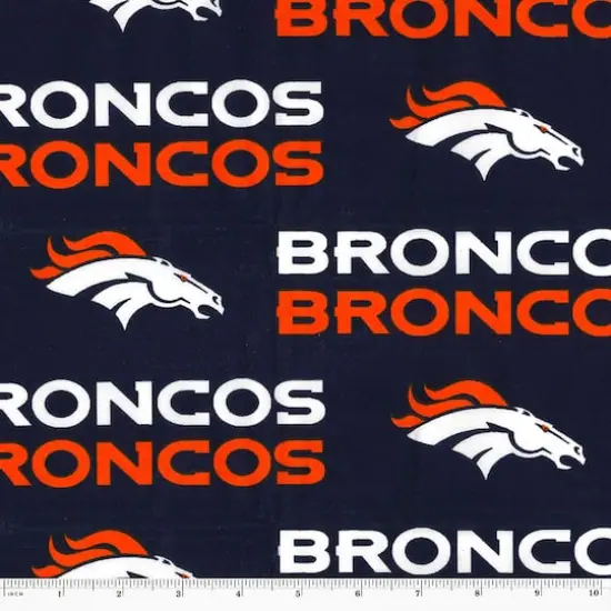NFL Denver Broncos Cotton Fabric {3}