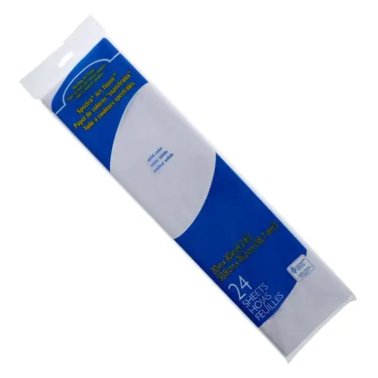 Spectra&reg; Deluxe Bleeding Art Tissue&trade; White Sheets, 24ct. {1}