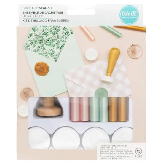 We R Memory Keepers&reg; With Love Envelope Seal Kit {1}