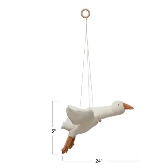 Hello Honey&reg; Hanging Plush Goose Decoration {5}