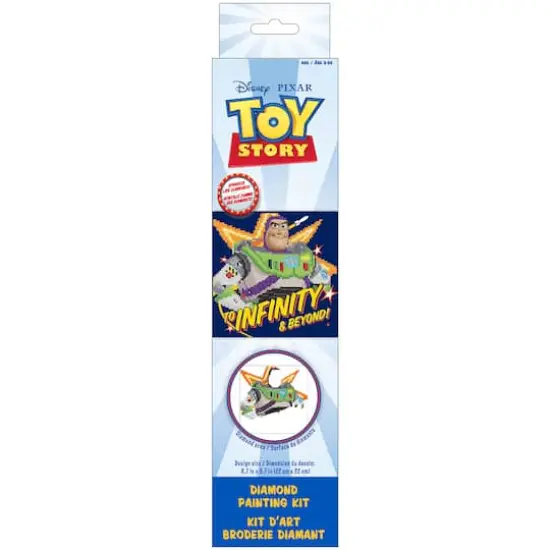 Camelot&reg; Dots Toy Story Buzz To Infinity & Beyond Diamond Painting Kit {4}