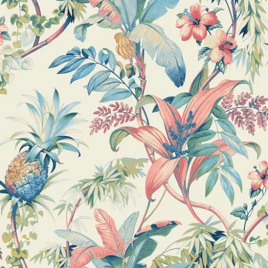 Tommy Bahama Malay Botanic Peel & Stick Wallpaper Oyster {1}