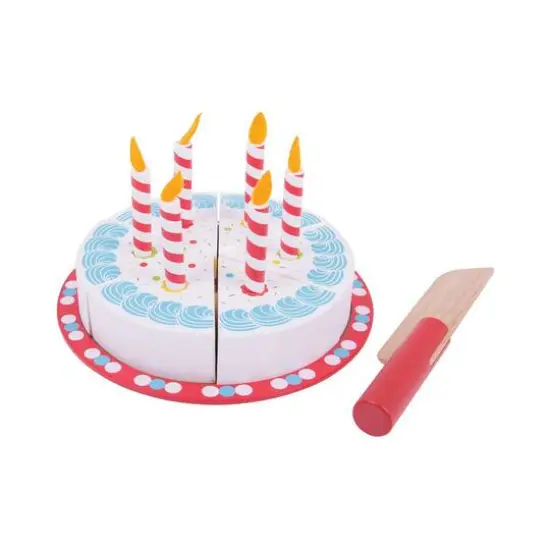 Wooden Birthday Cake {3}