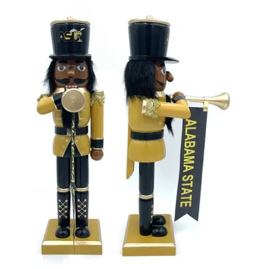 14" College Bugler Nutcracker Alabama State {1}
