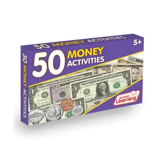 Junior Learning&reg; 50 Money Activities Learning Set {1}
