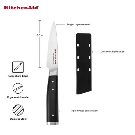 KitchenAid Gourmet 3.5" Serrated Parer with Sheath {6}