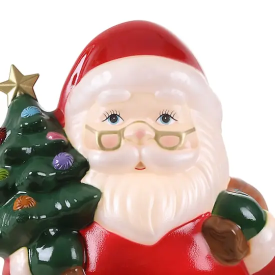 Mr. Christmas24" Lit Santa Blow Mold {7}