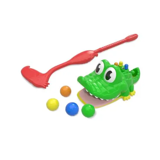 Putt The Ball Into The Gator's Mouth To Score Game {1}