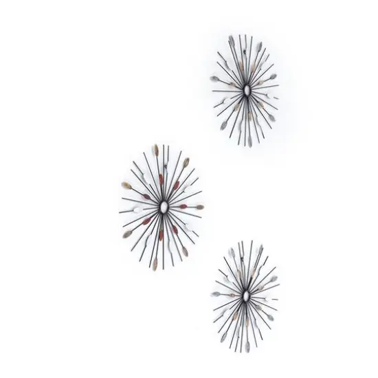 Habitat Decor Starburst Metal Wall Art Set {4}