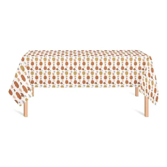 102" Simple Fall Icons Pattern Tablecloth {3}