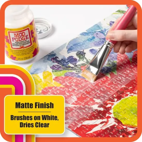 Mod Podge&reg; Matte Puzzle Saver, 8oz. {4}