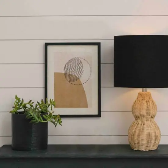 Hello Honey&reg; 7" Stoneware Planter Black {4}