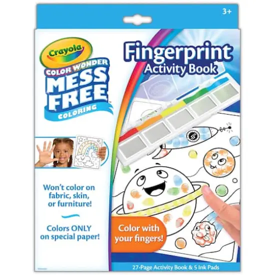 Crayola&reg; Color Wonder&reg; Fingerprint Activity Book {3}