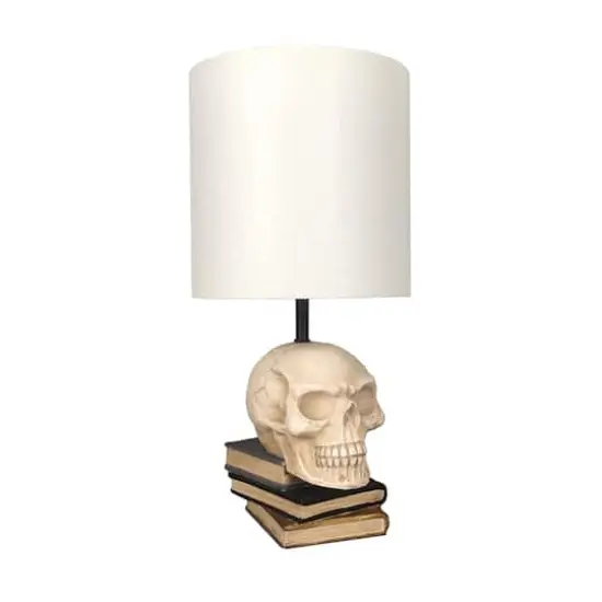 16.25" Skull Book Stack Lamp by Ashland&reg; {1}