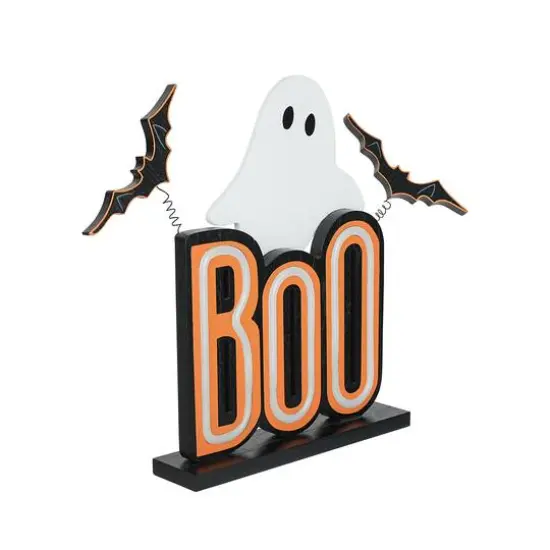 12.5" Boo Ghost LED Neon Tabletop Sign by Ashland&reg; {8}
