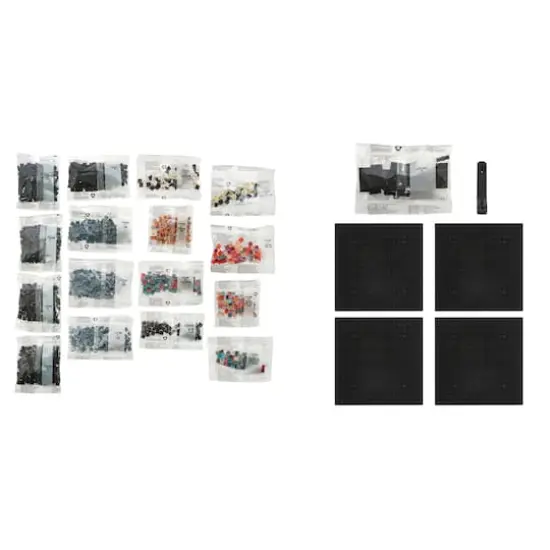 10" x 10" Colorful Dog Pixelated Brick Art Kit by Make Market&reg; {3}