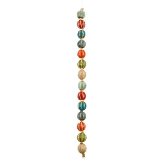 Multicolor Ceramic Round Beads, 11mm by Bead Landing&trade; {4}