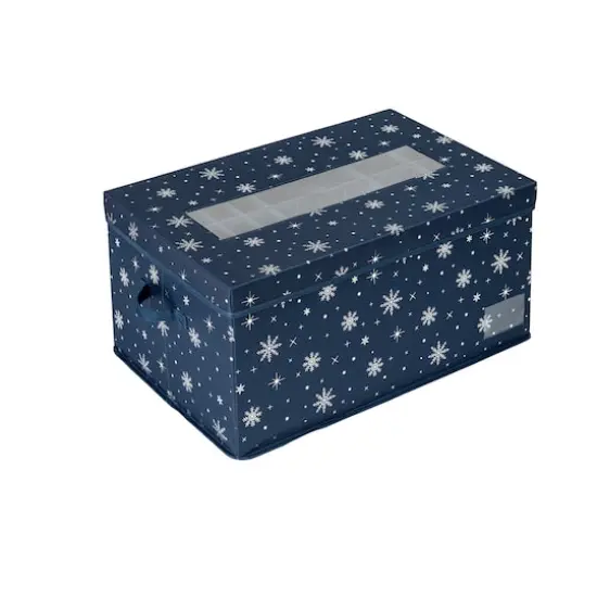 24" x 12" Honey Can Do Deluxe 72 Ornament Storage Box {1}