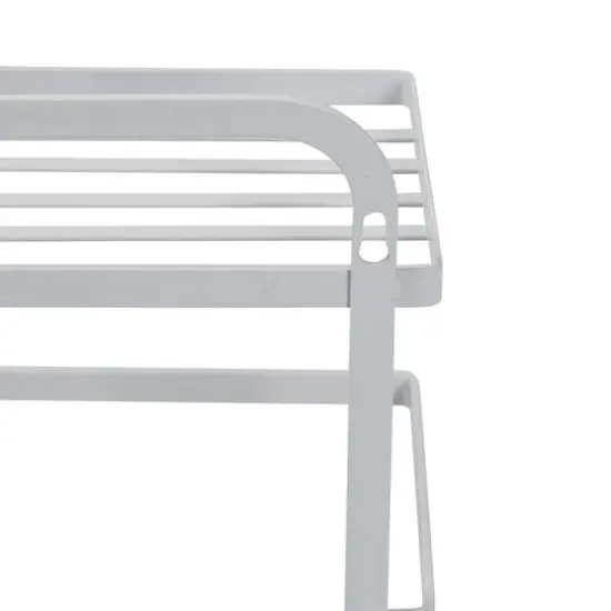 Honey Can Do White Spice Rack & Paper Towel Holder {6}