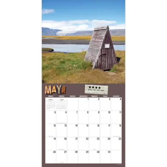 TF Publishing 2024 Outhouses Wall Calendar {4}