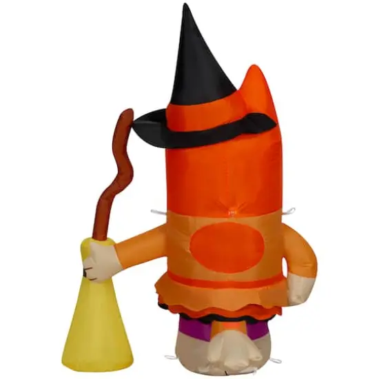 3.5ft. Airblown&reg; Inflatable Halloween Bingo in Witch Costume {3}