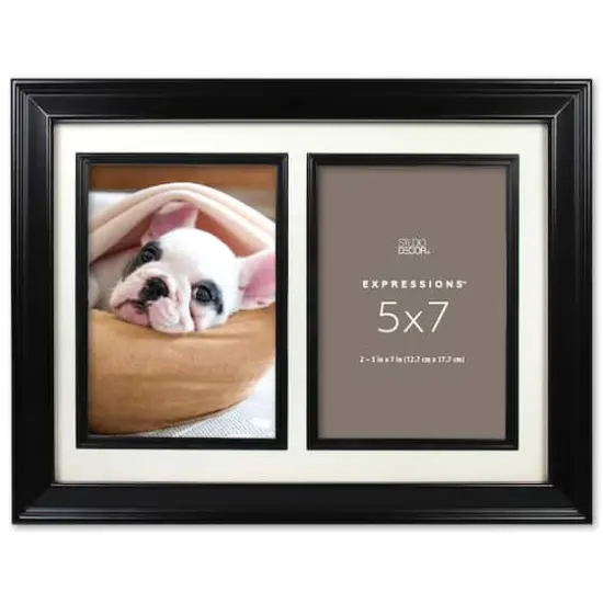 Expressions&trade; 2 Opening Collage Frame by Studio D&eacute;cor&reg; Espresso {2}