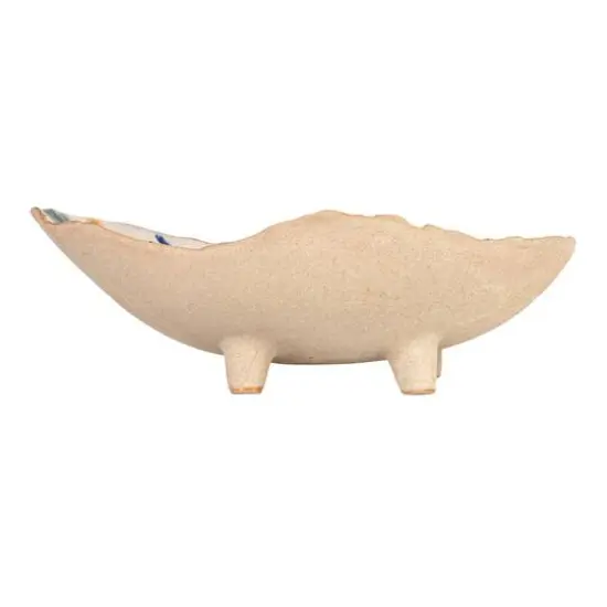 Hello Honey&reg; 11.5" Multicolor Organic Spectrum Stoneware Footed Bowl {8}