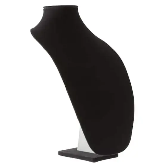 15" Black Velvet 3D Necklace Stand by Bead Landing&trade; {4}