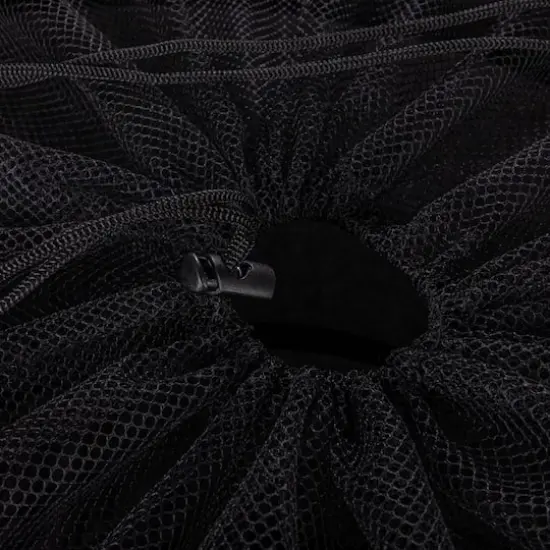 Household Essentials Rolling Pop Up Laundry Hamper Black {6}