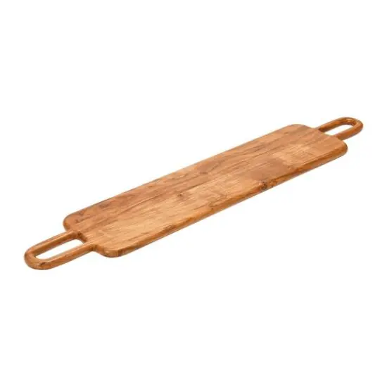 Hello Honey&reg; 32" Acacia Wood Serving Board with Handles {1}