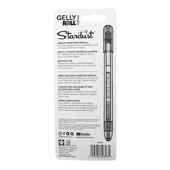 Gelly Roll&reg; Stardust&reg; Medium Retractable Pen Set {5}