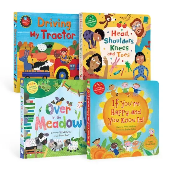 Barefoot Books Pre-K Singalongs Board Book Set {1}