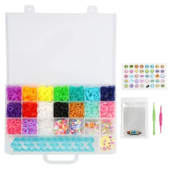 Rainbow Loom&reg; Mega Combo Set&trade; Loomi-Pals&trade; & Sticker Pendants Bracelet Making Kit {4}
