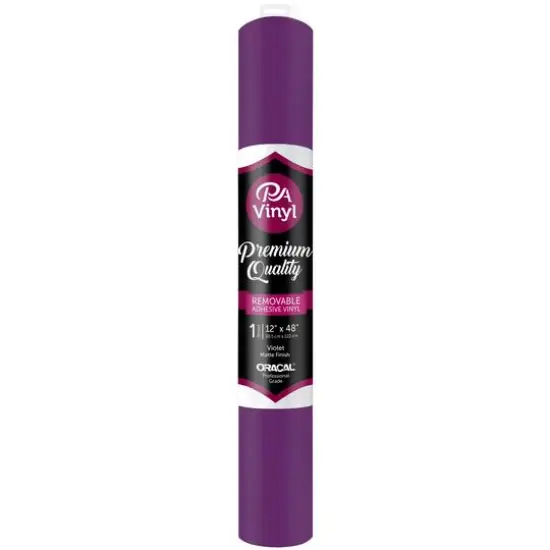 PA Vinyl Matte Removable Adhesive Vinyl Violet {1}