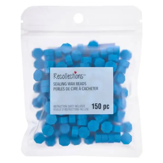 Sealing Wax Beads by Recollections&trade; Royal Blue {4}