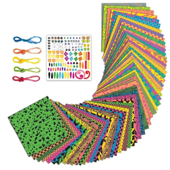 Faber-Castell&reg; Neon Origami Kit {1}