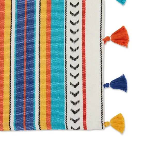 DII&reg; Picante Stripe Tassel Placemats, 6ct. {3}